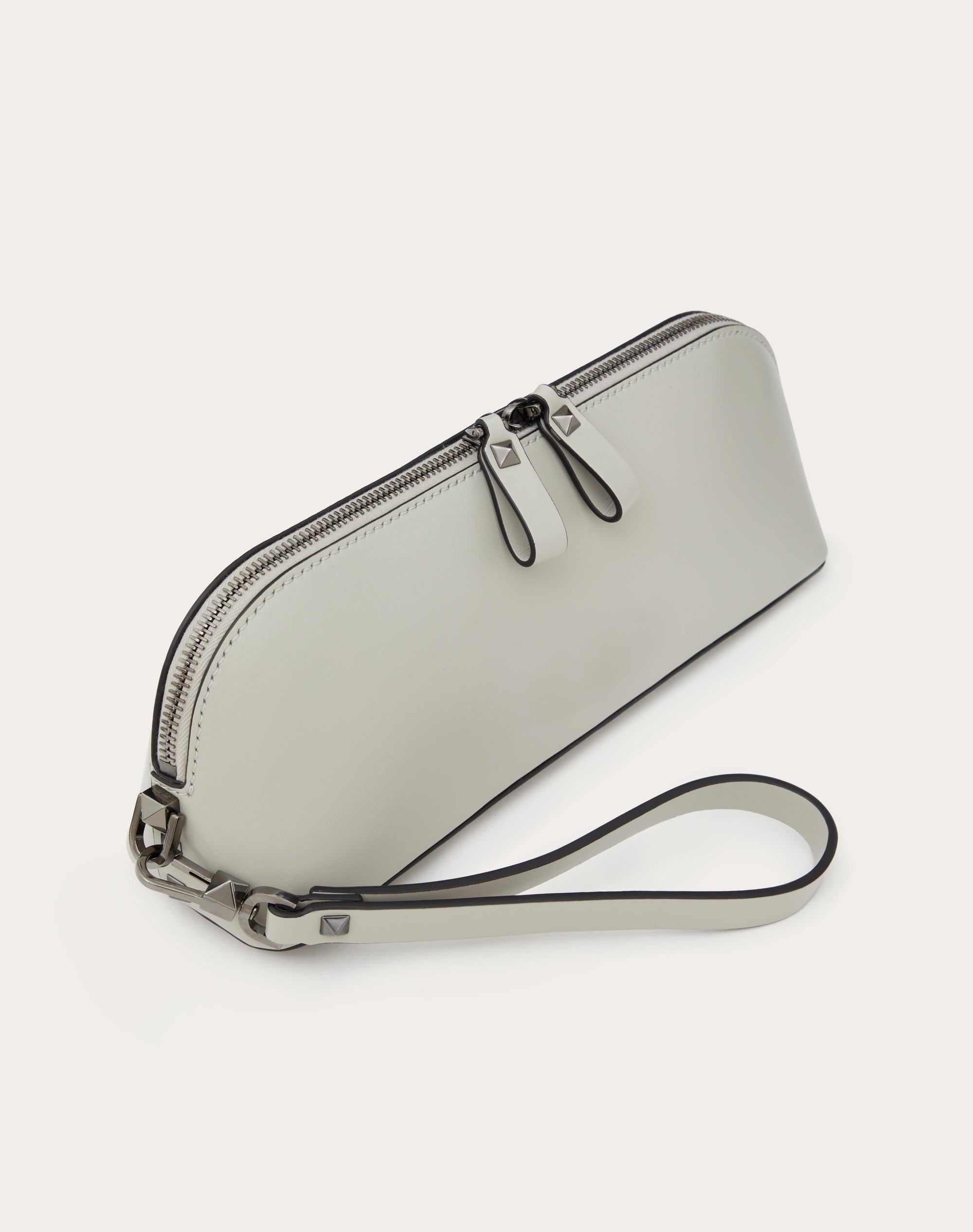 ROCKSTUD CALFSKIN CLUTCH - 6