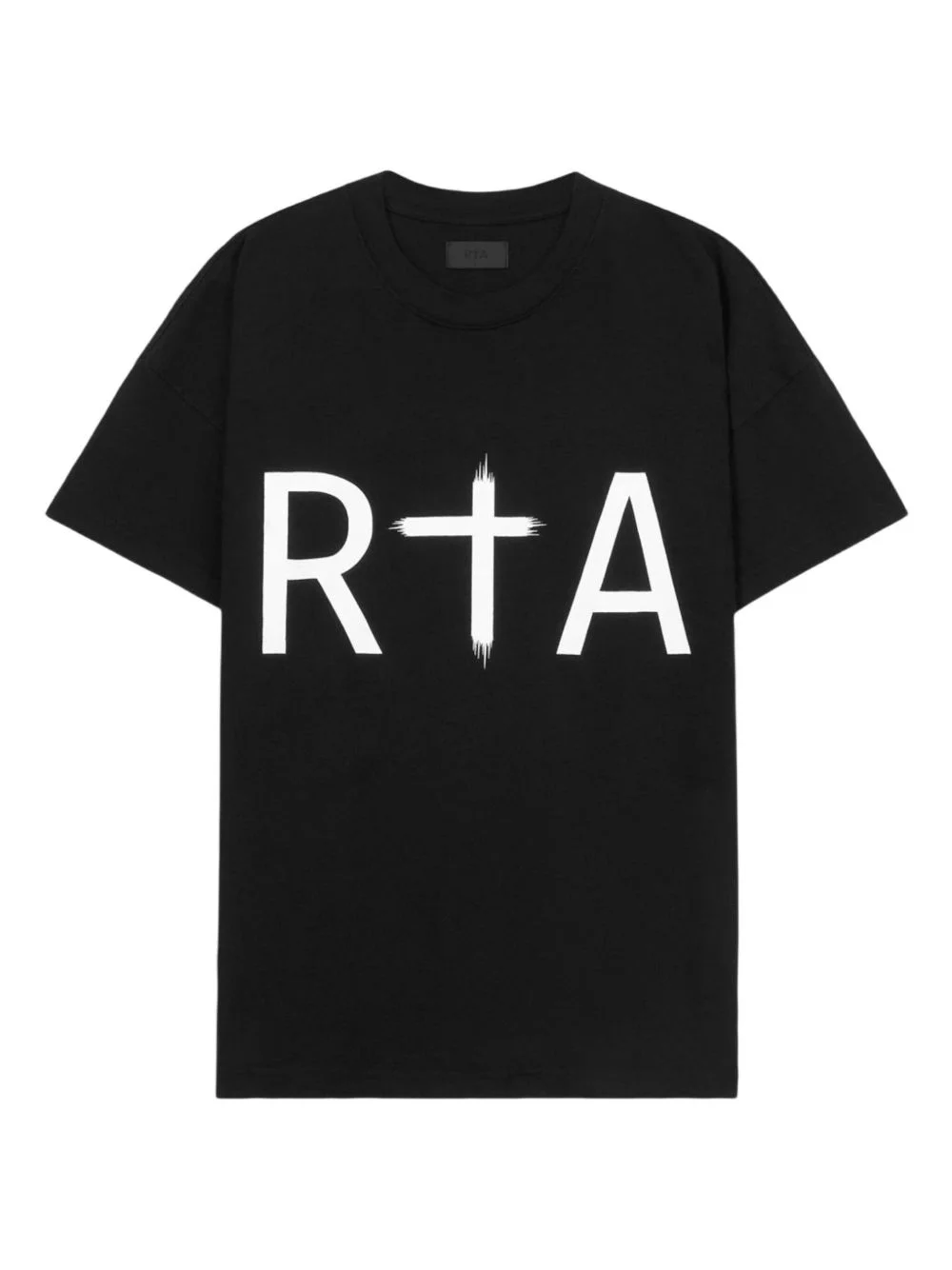 Liam cross-logo cotton T-shirt - 1