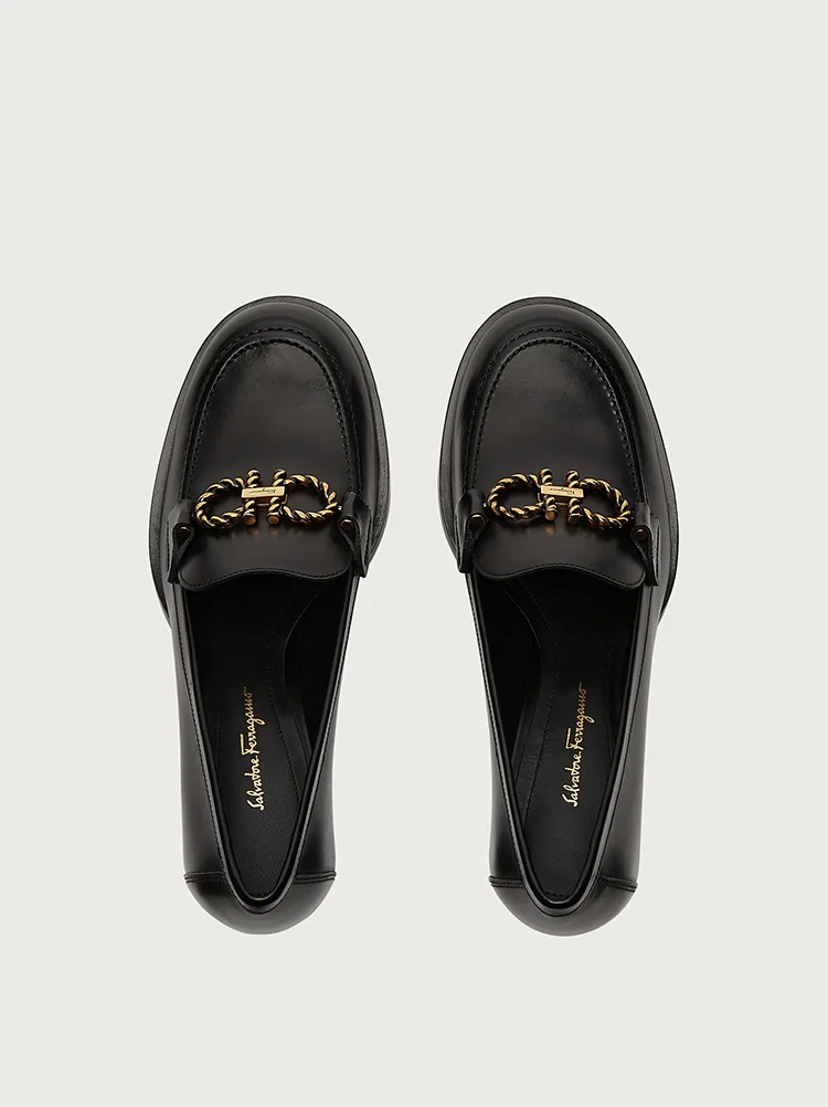 GANCINI HEELED MOCCASIN - 4