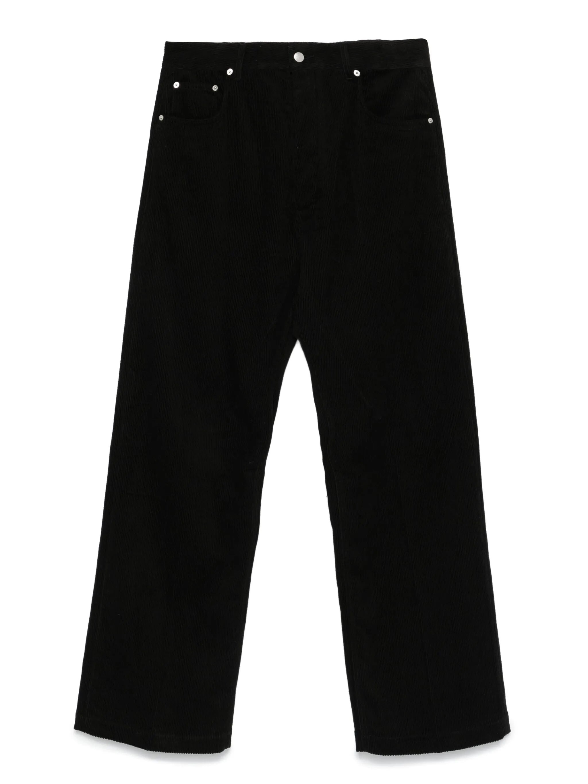 Rick Owens Corduroy Straight Trousers - 1