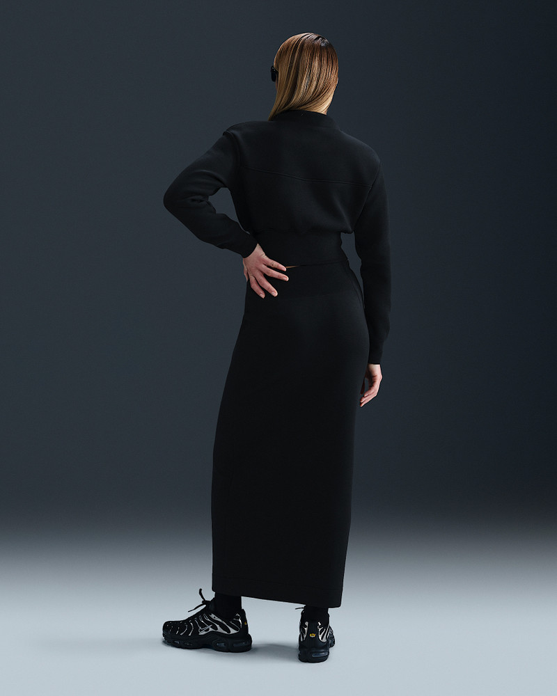 Nike Sportswear Tech Fleece Women's Cropped 1/2-Zip Top 5