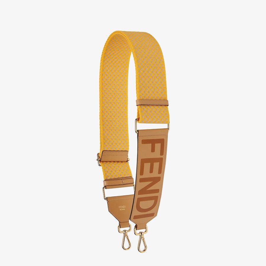 Yellow ribbon shoulder strap - 1