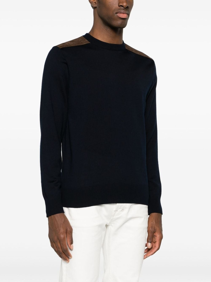 crew-neck virgin wool jumper 3