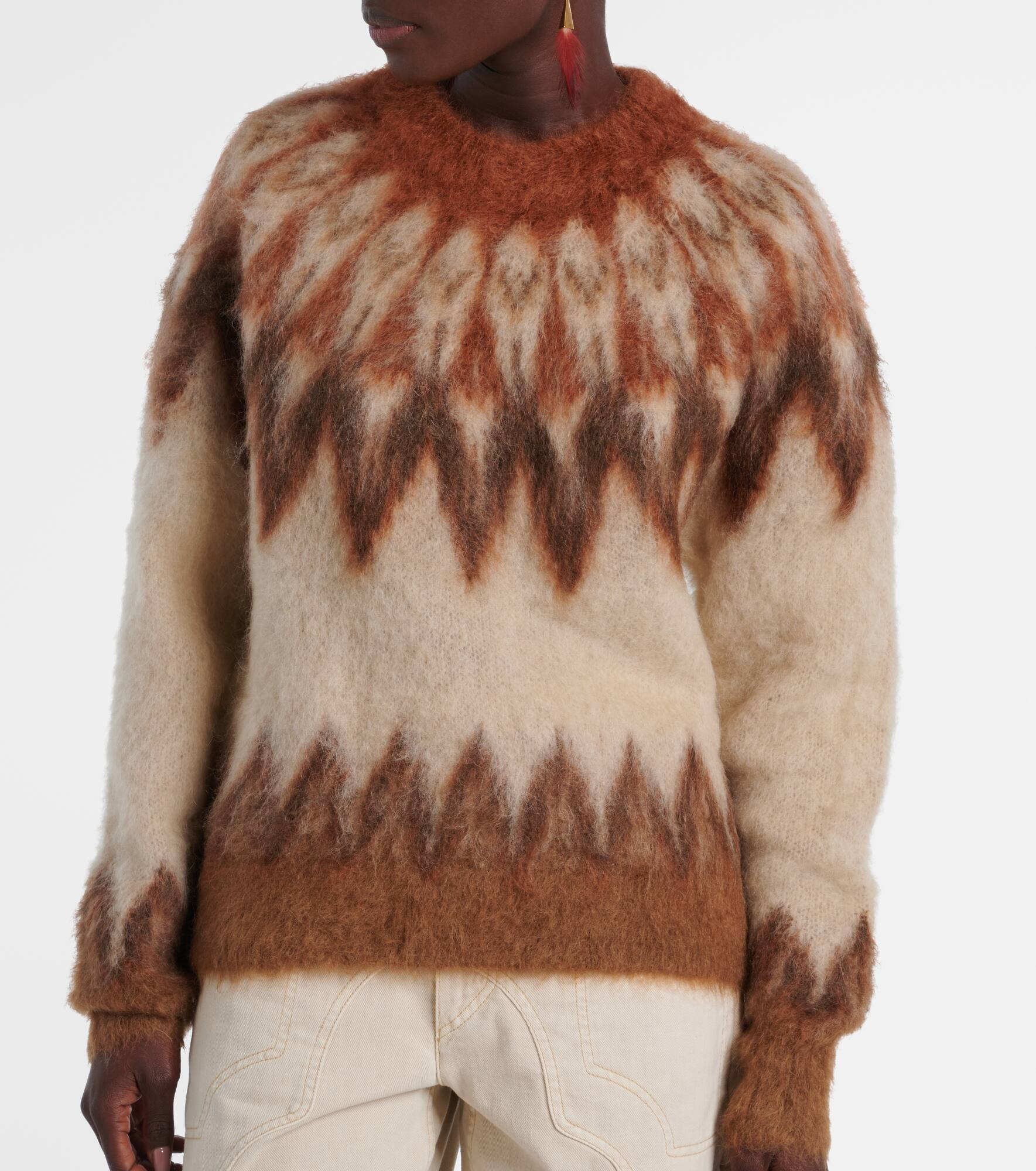 Natania Fair Isle wool-blend sweater - 6
