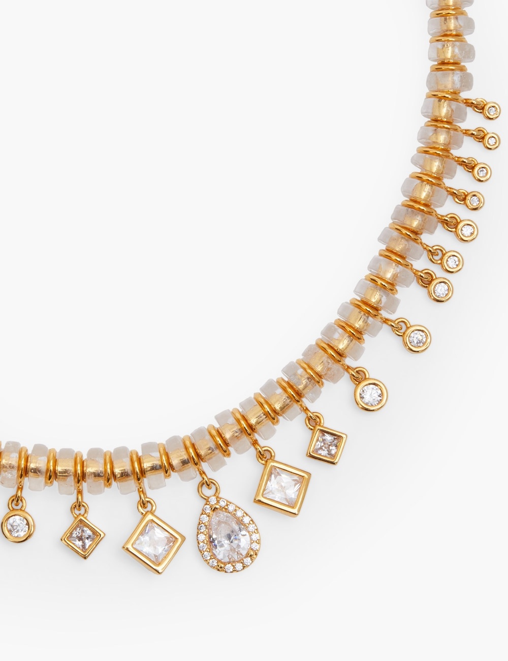 CRYSTAL BEADS NECKLACE - 3