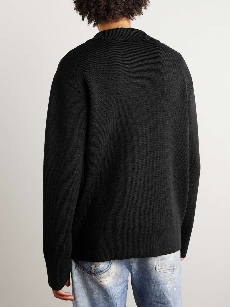 Funichan Merino Wool Zip-Up Sweater 5