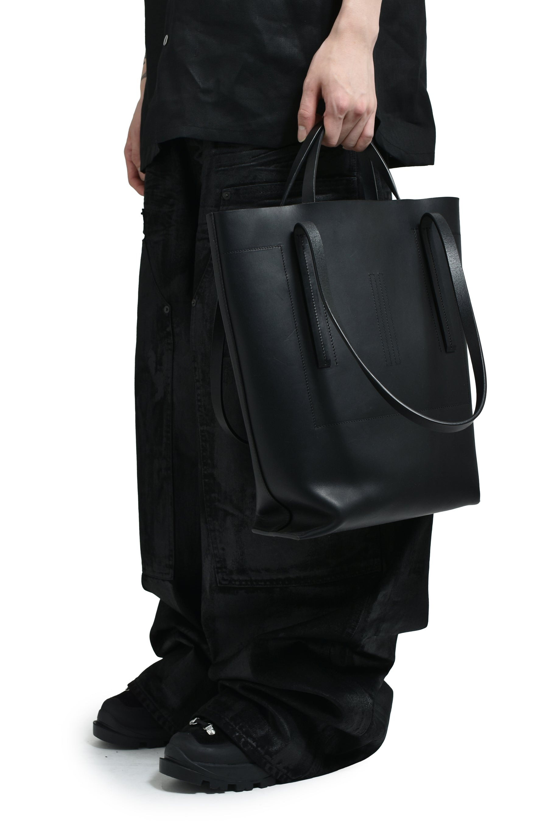 MEDIUM SHOPPER / BLK - 2