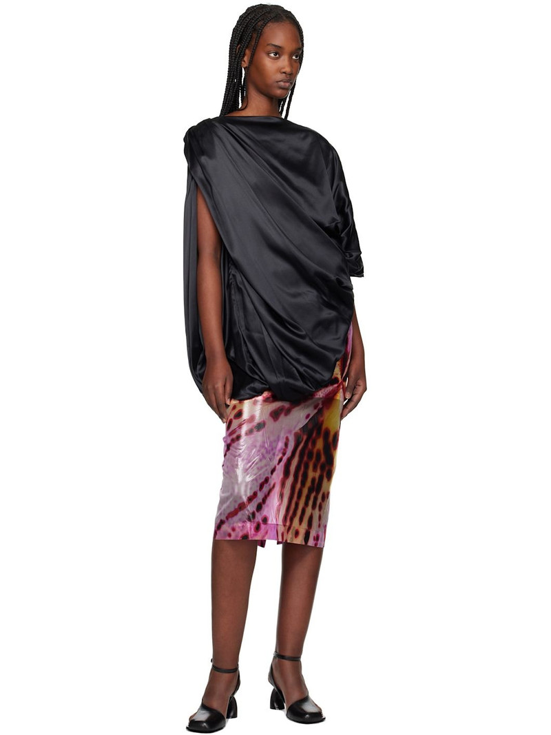 Dries Van Noten Black Silk Blouse outlook