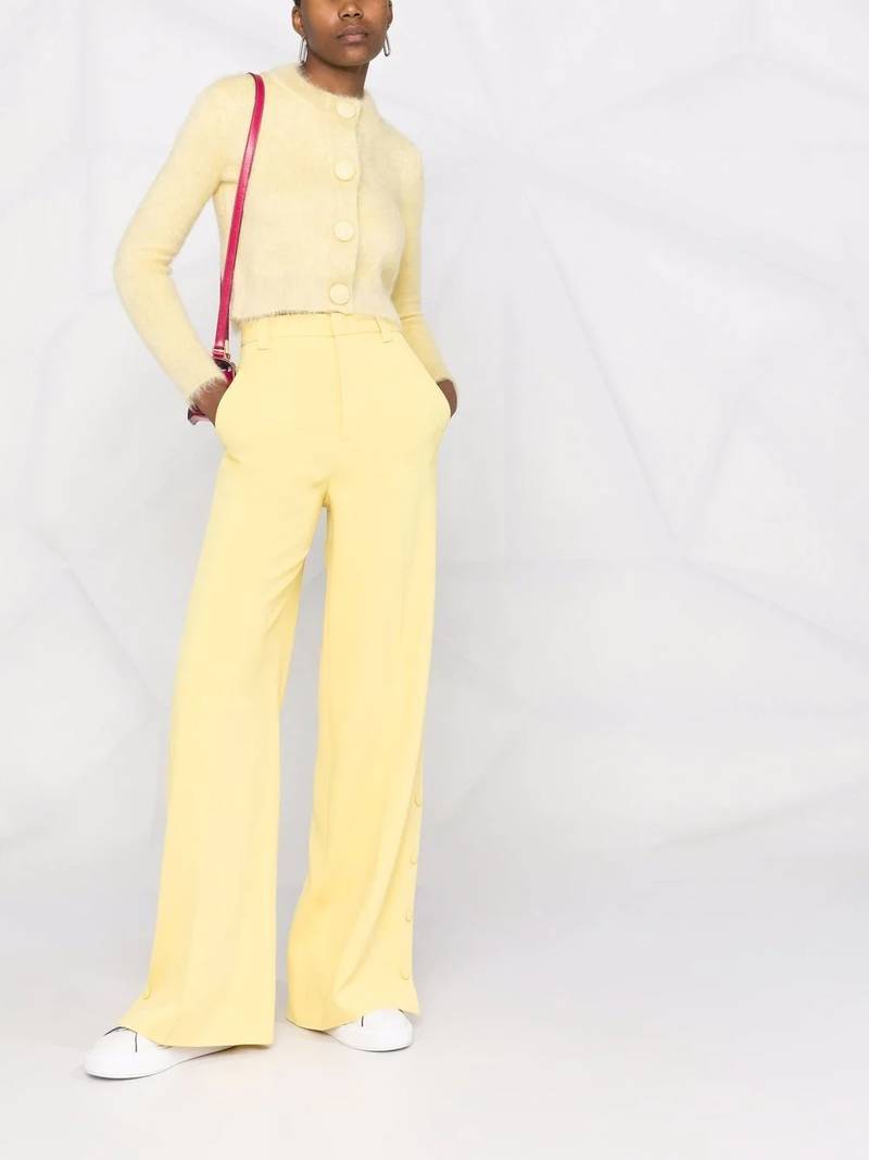 REDValentino wide-legged tailored trousers outlook