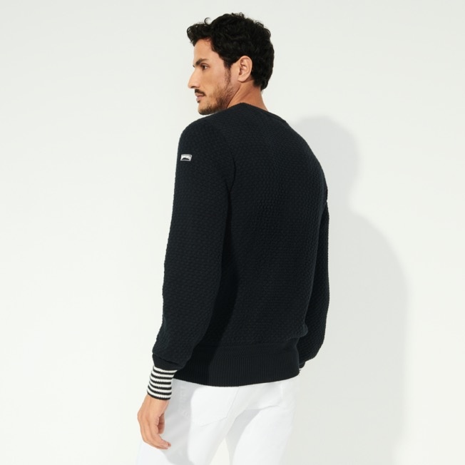 Men Crew Neck Sweater Solid - 4