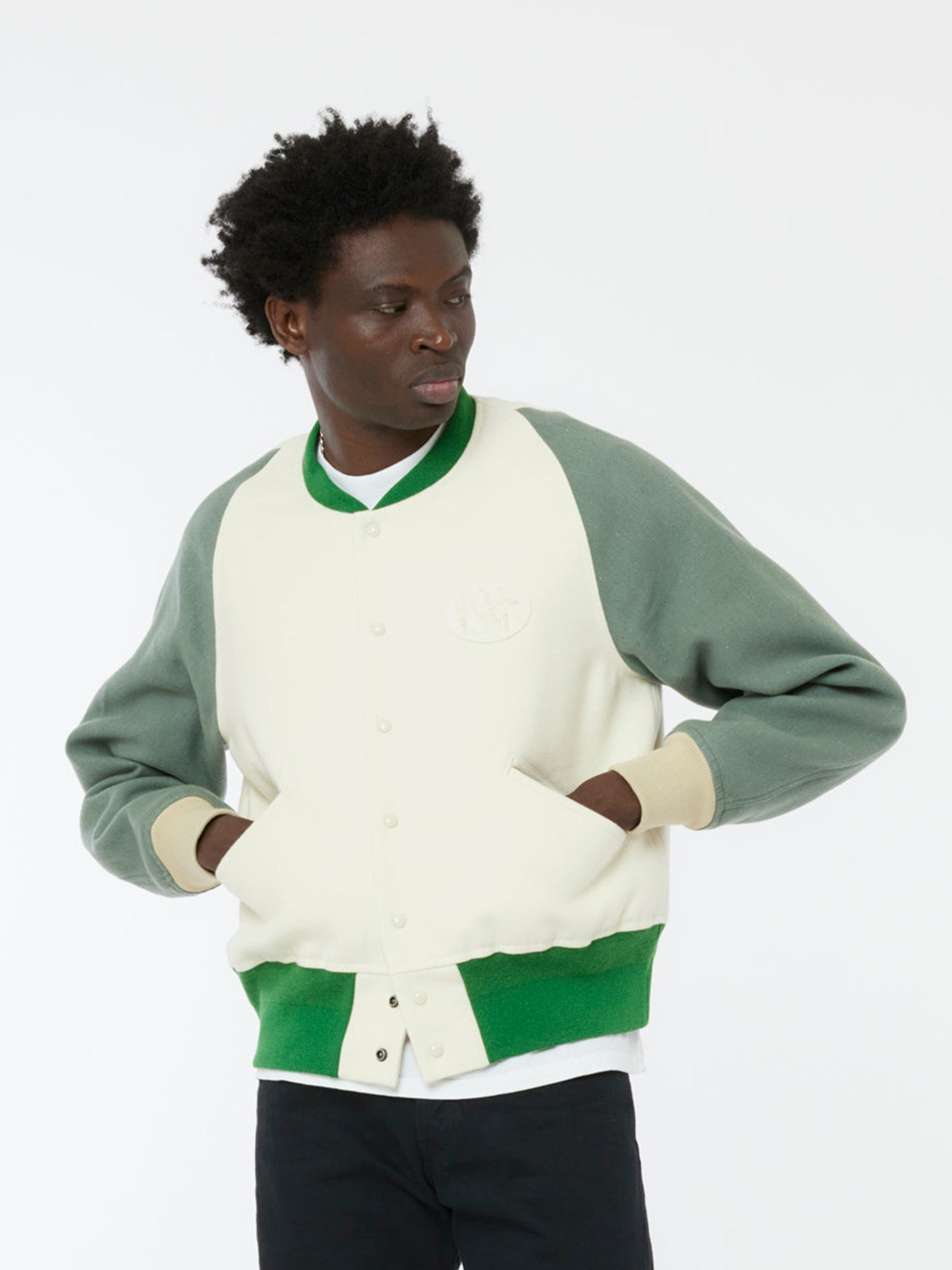 VARISTY JACKET VSVM (GREEN) - 1