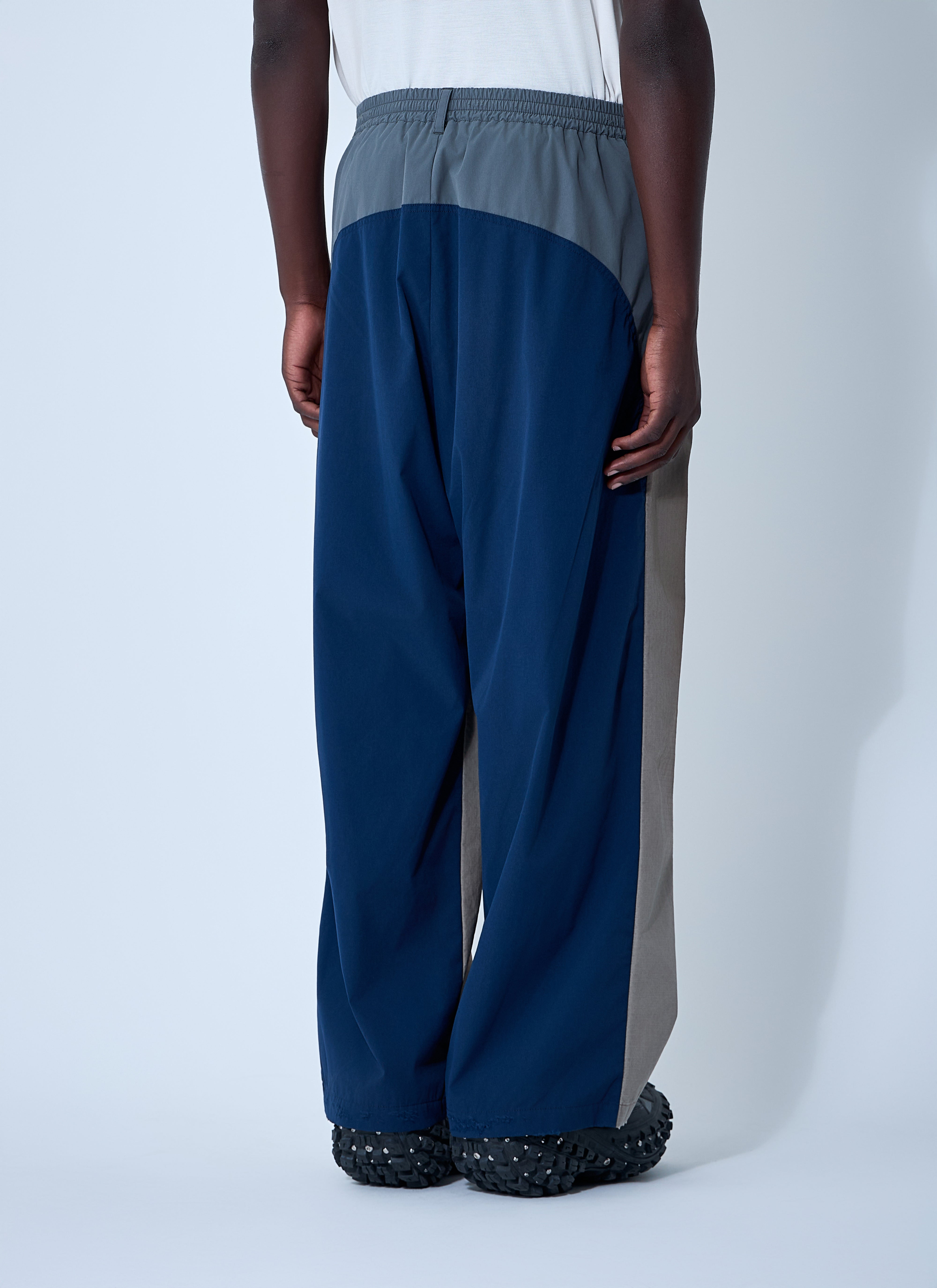Balenciaga Men Washed Cotton Track Pants - 4