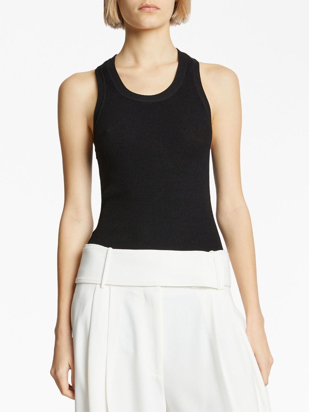 Matte knitted tank top - 5