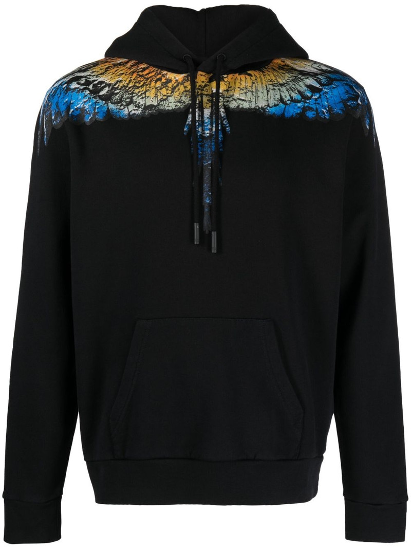 Lunar Wings organic cotton hoodie 1