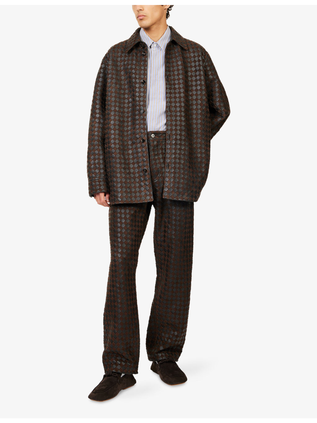 Bv P Intrecciato Trousers - 2