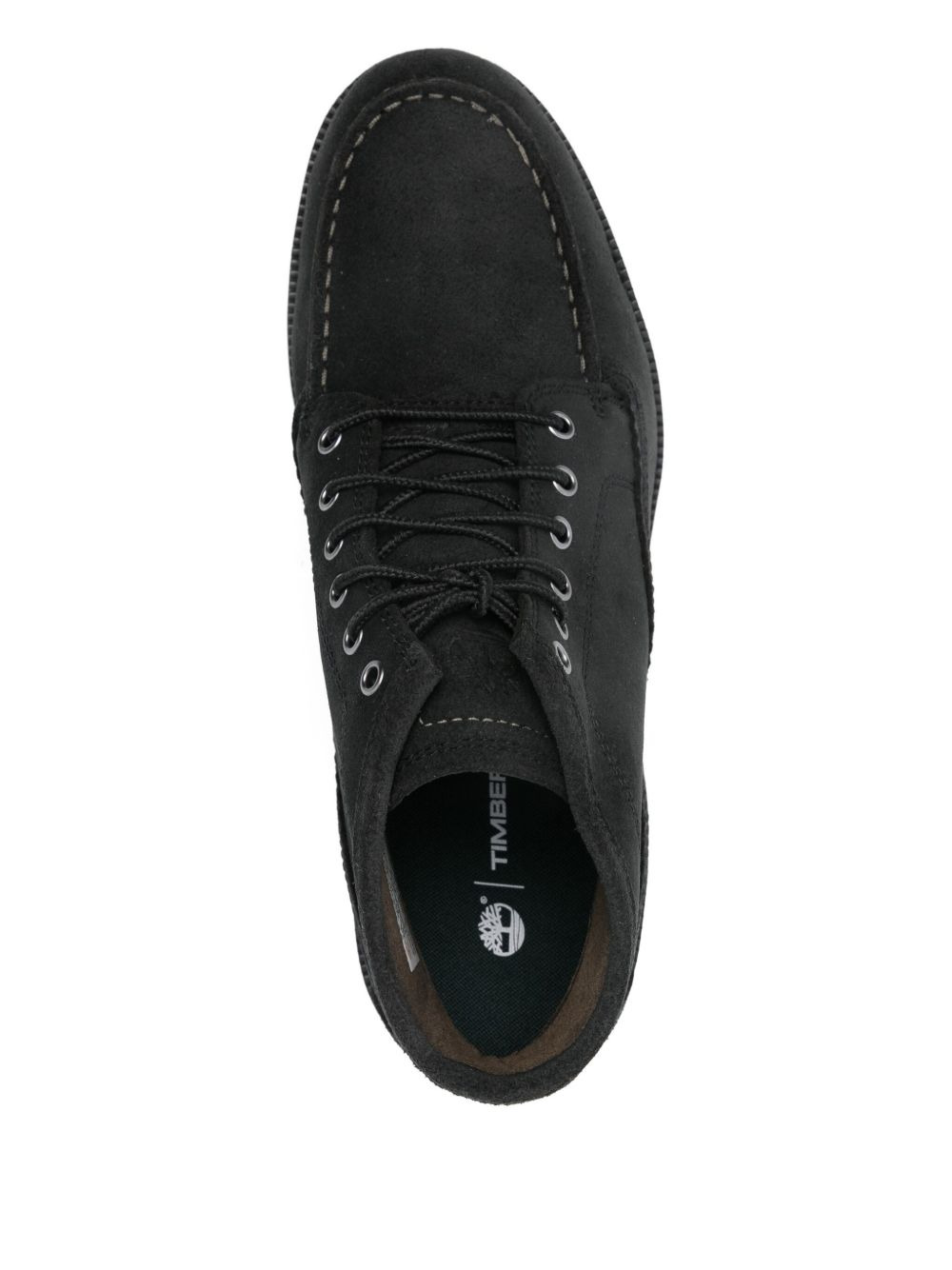 lace-up leather boots - 4