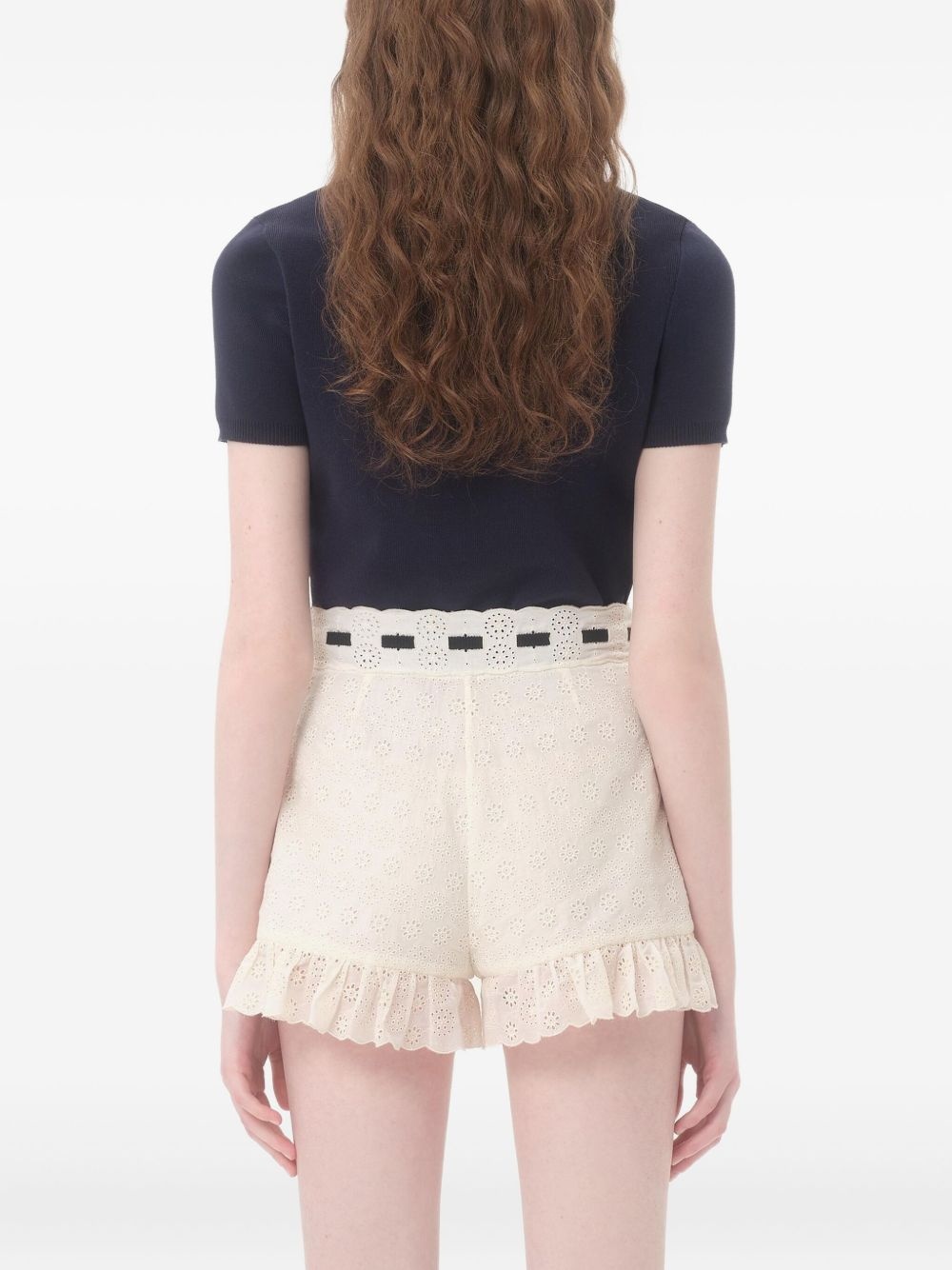 Cherry-charm polo top - 4