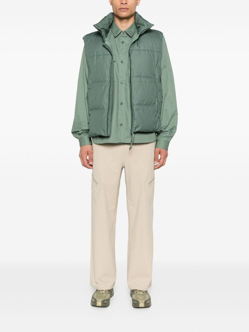 C.P. Company quilted high-neck vest outlook