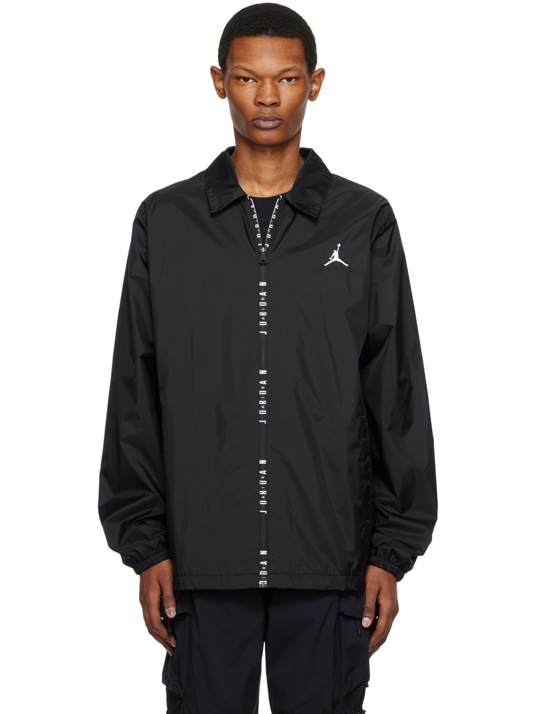 Black Jordan Essentials Jacket - 1
