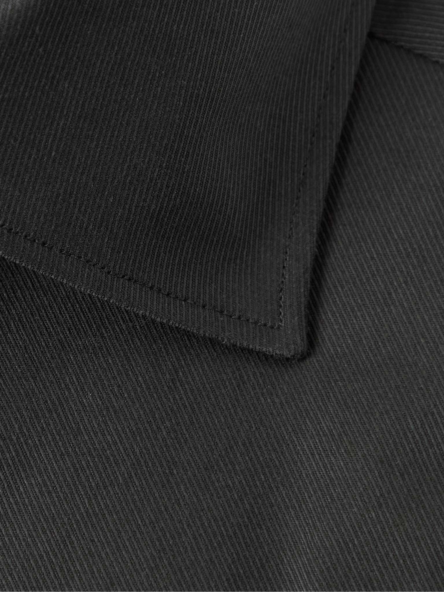 Trofeo Slim-Fit Cutaway-Collar Cotton-Blend Twill Shirt - 5