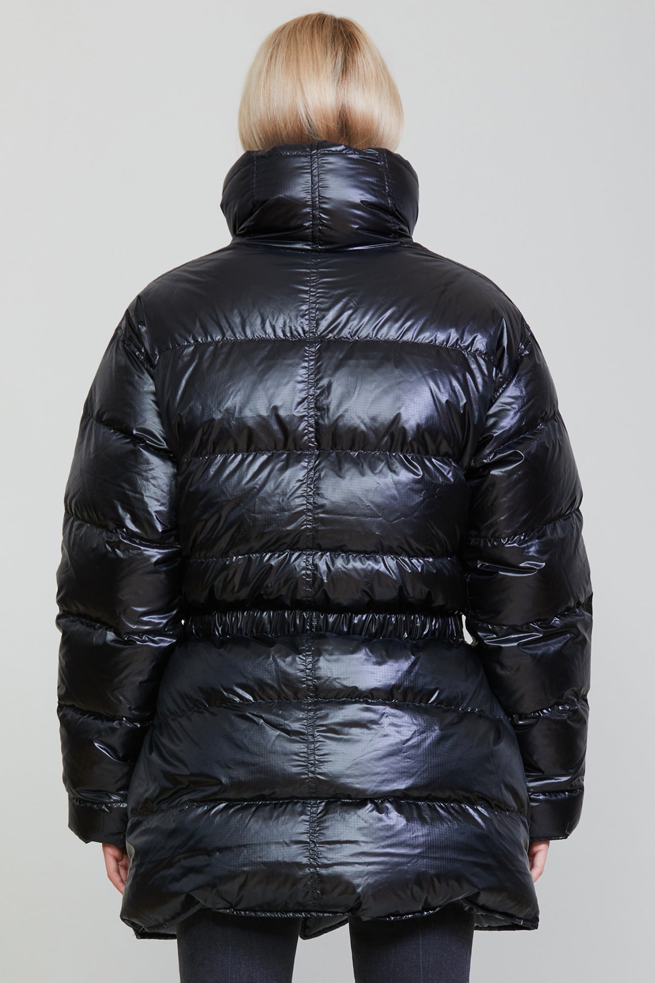 UPSIDE-DOWN COAT - BLACK - 6