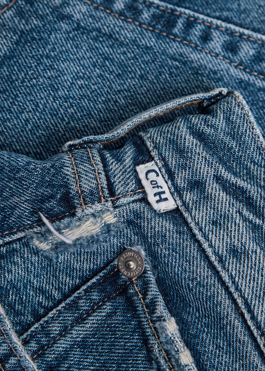 Citizens OF Humanity Marlow Distressed Denim Shorts - 5