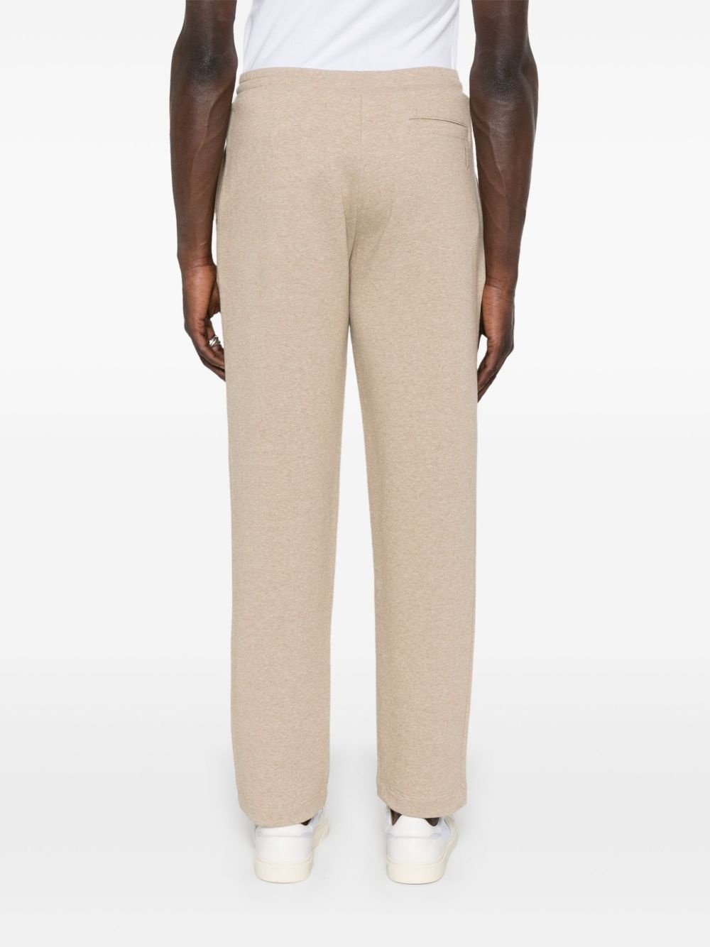 mélange-effect track pants - 4