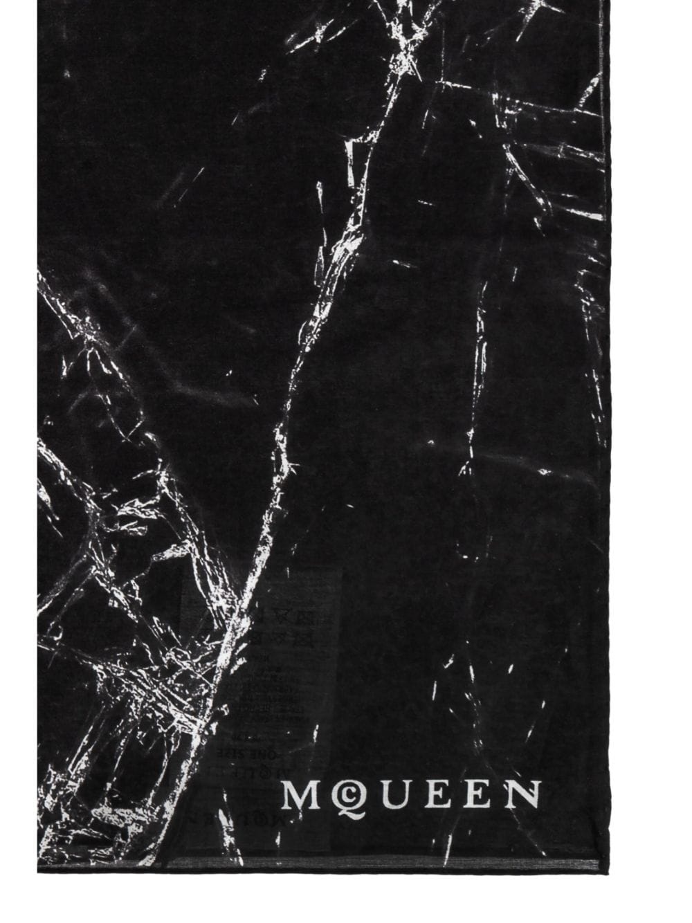 Alexander McQueen Smashed Screen scarf | REVERSIBLE