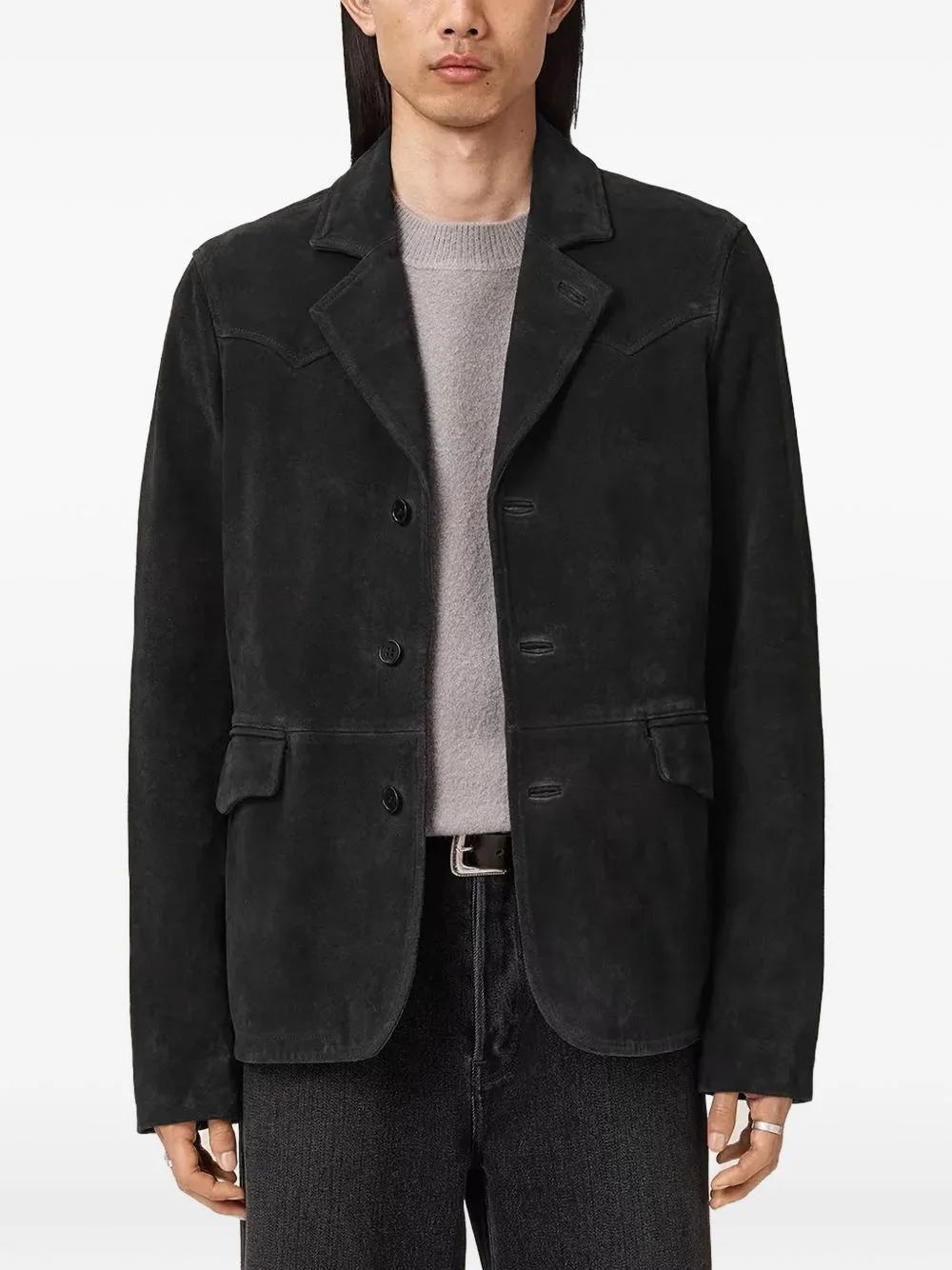 Hornett buttoned panelled blazer - 1