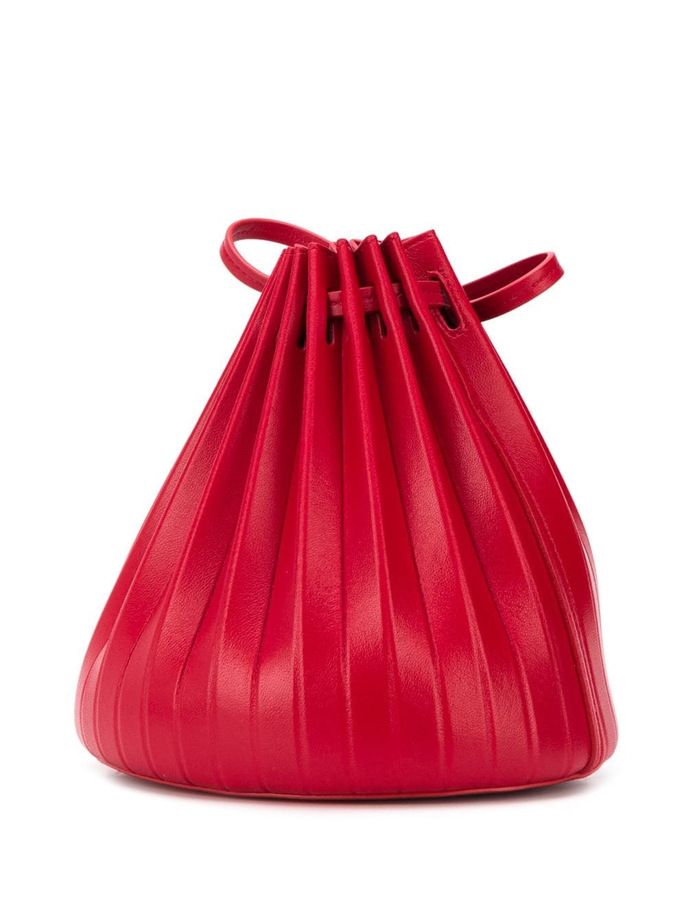 Mini Pleated bucket bag - 3