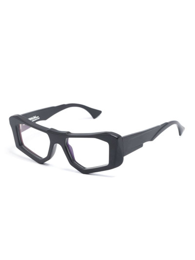 Kuboraum F6 rectangle-frame glasses outlook