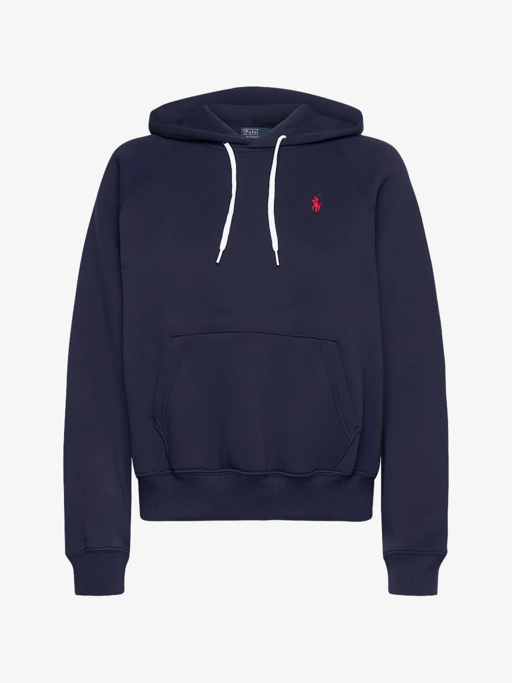 Pony-embroidered hoodie - 1