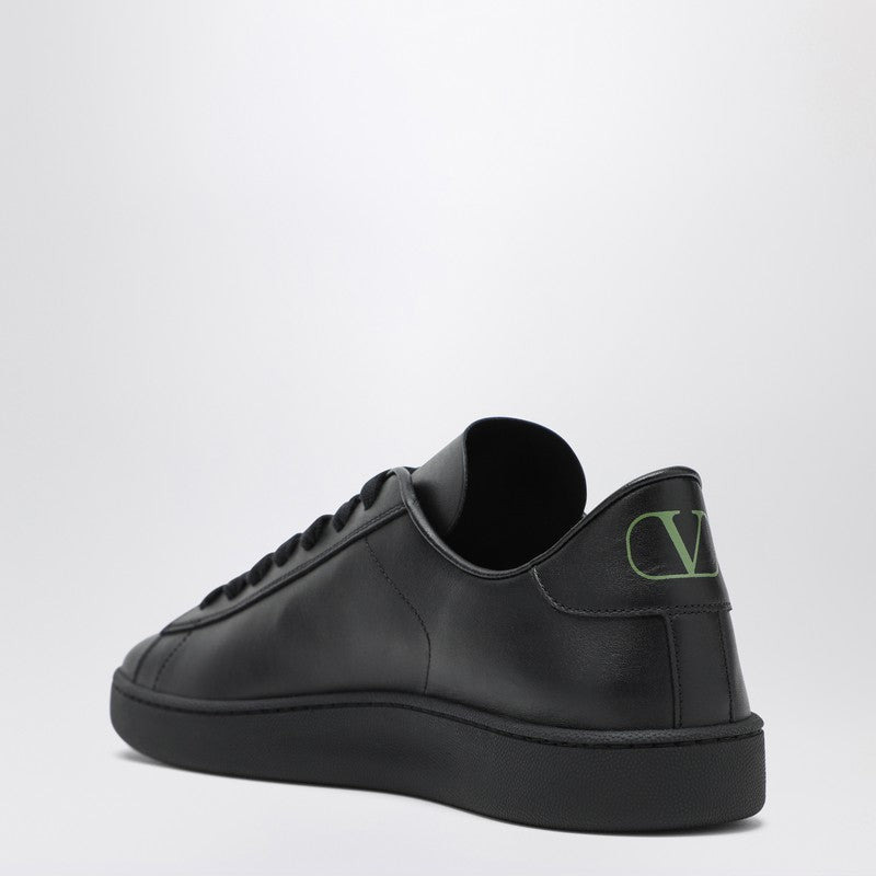 Valentino Garavani Black Leather Royco Sneakers Men - 2
