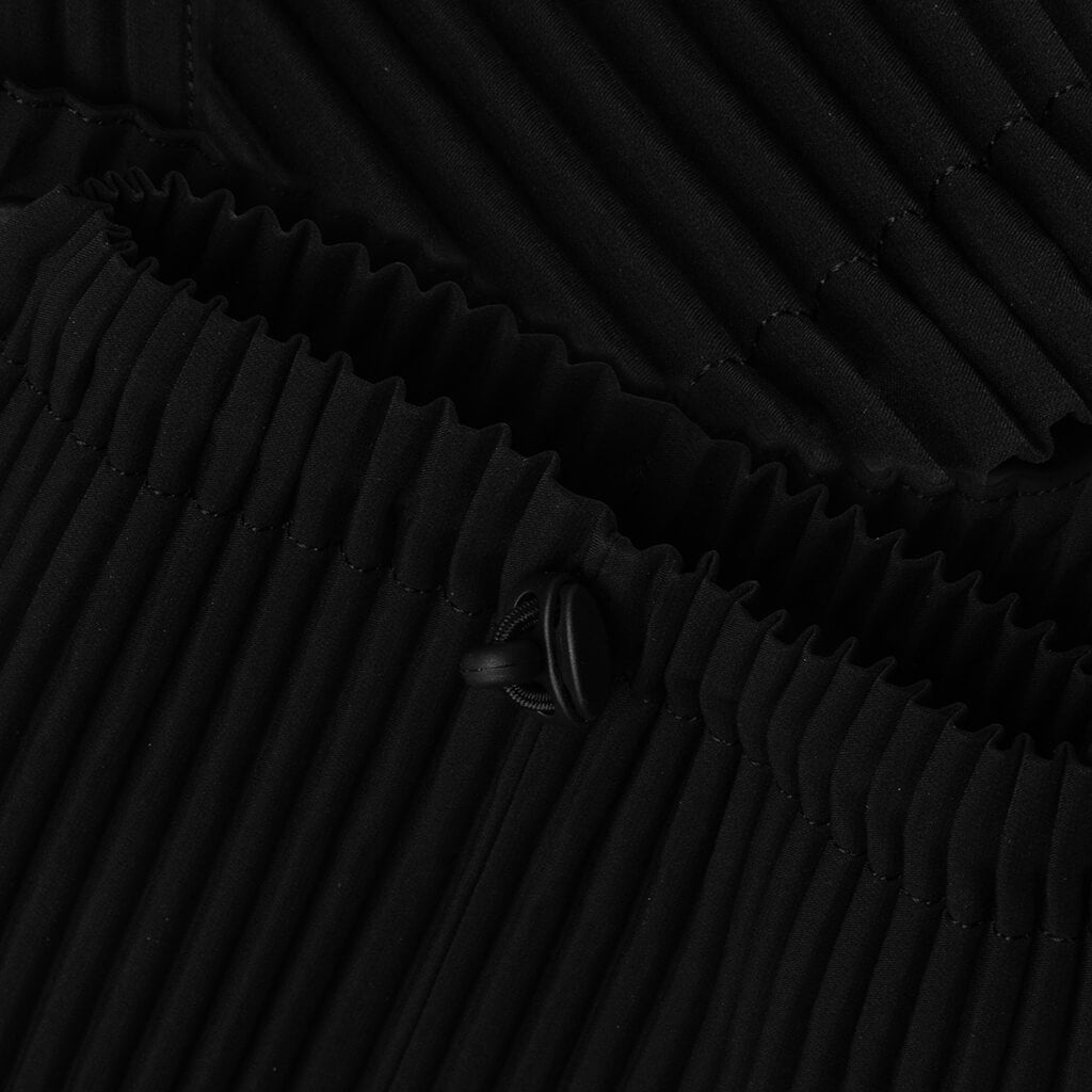 SHORT STRAP POCKET BAG - BLACK - 3