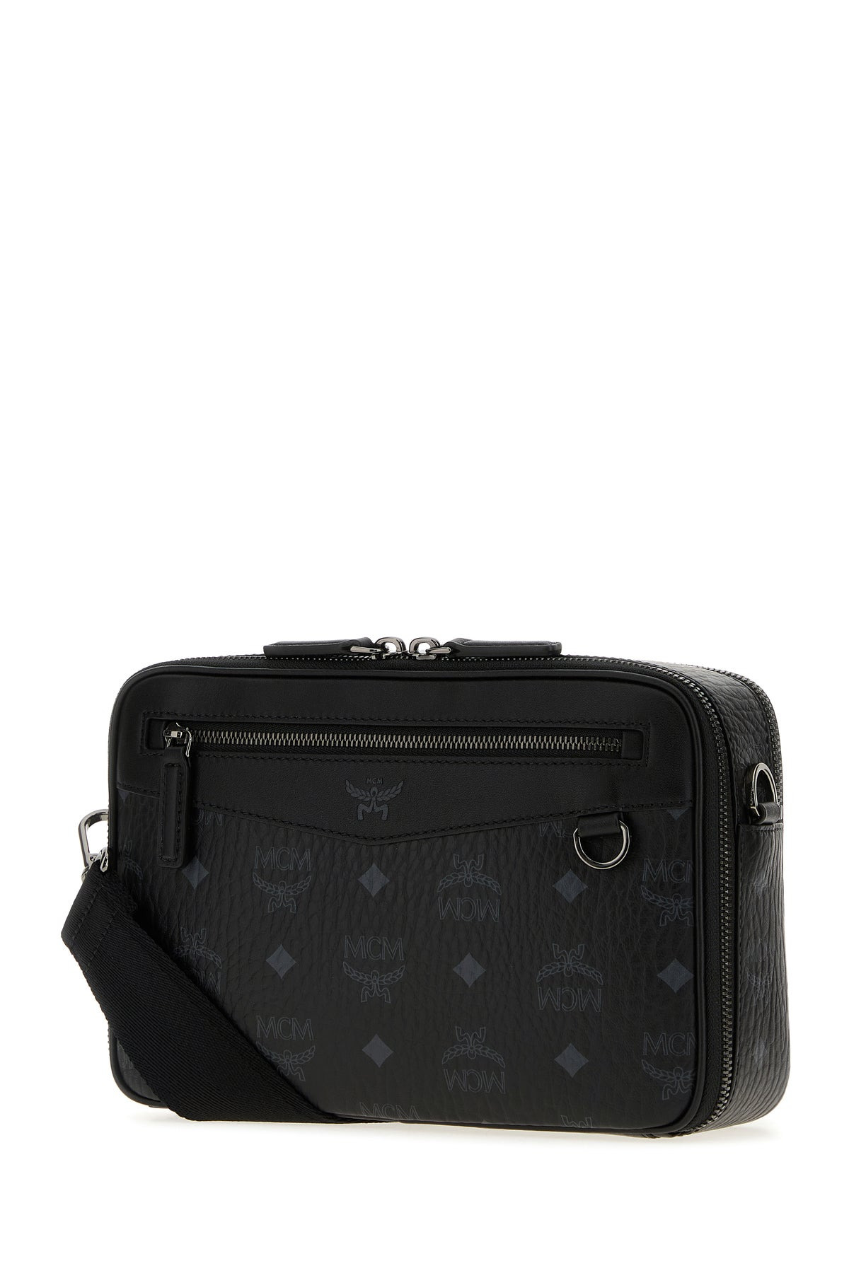 Printed canvas small Diamond crossbody bag - 2