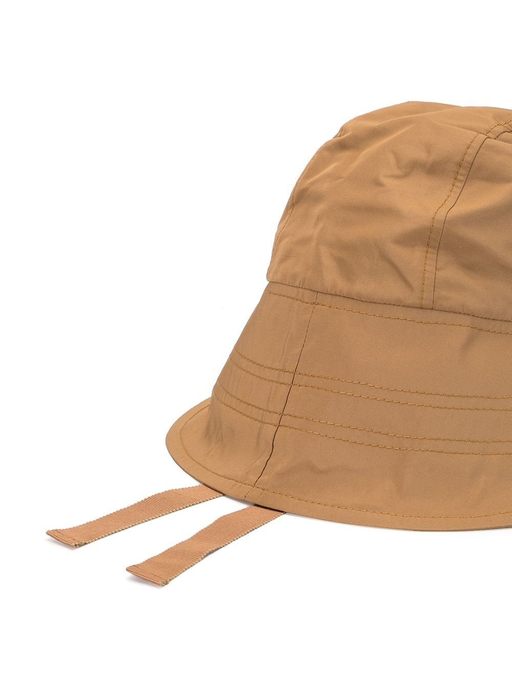 logo-plaque bucket hat - 2