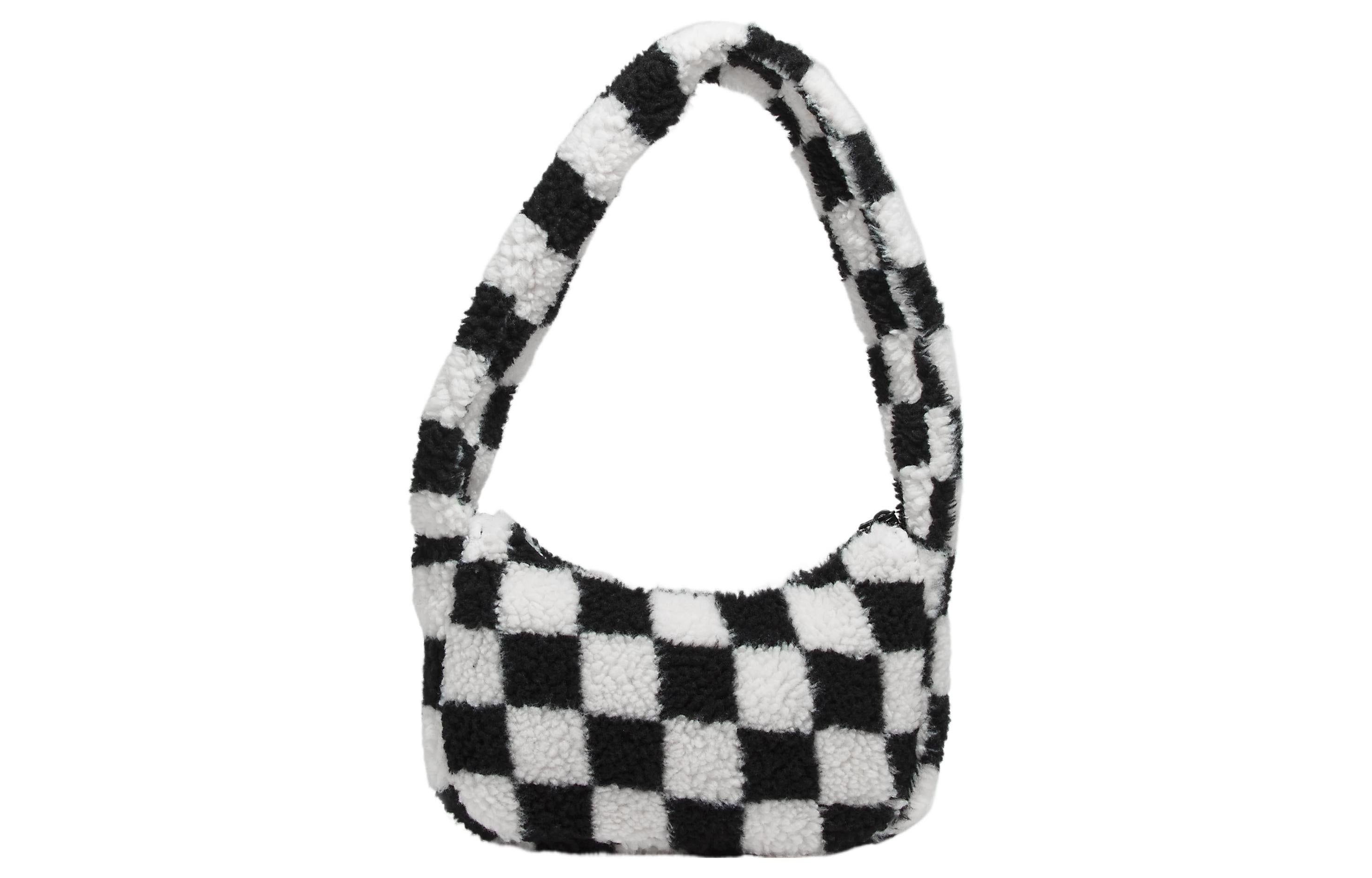 Vans Half Pipe Shoulder Bag 'Black Marshmallow' VN000F5G1KP - 2