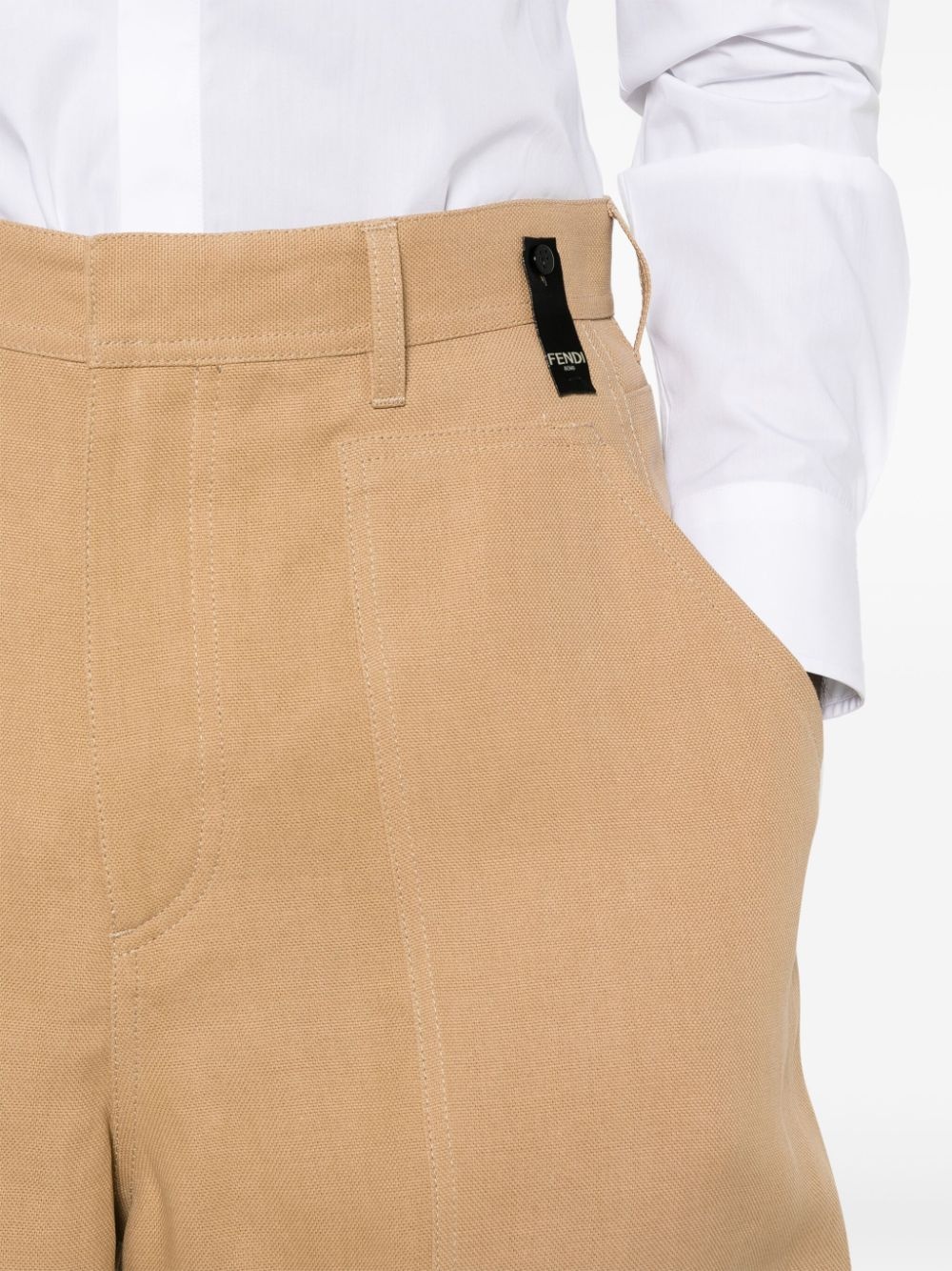 canvas bermuda shorts - 5