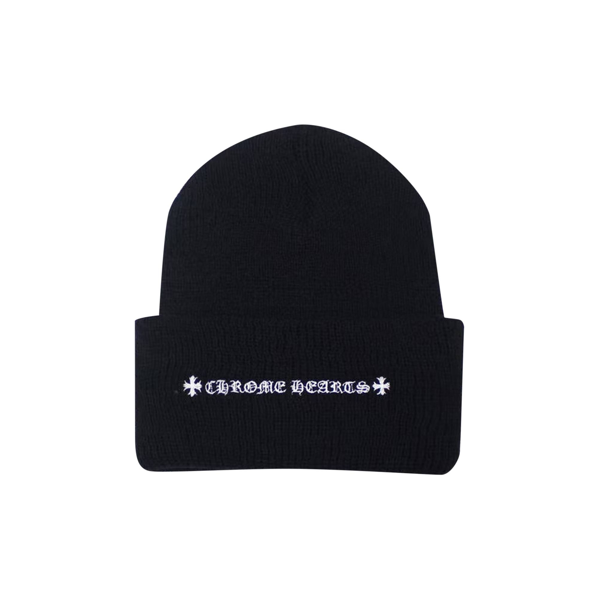 Chrome Hearts Plus Cross Beanie 'Black' - 2