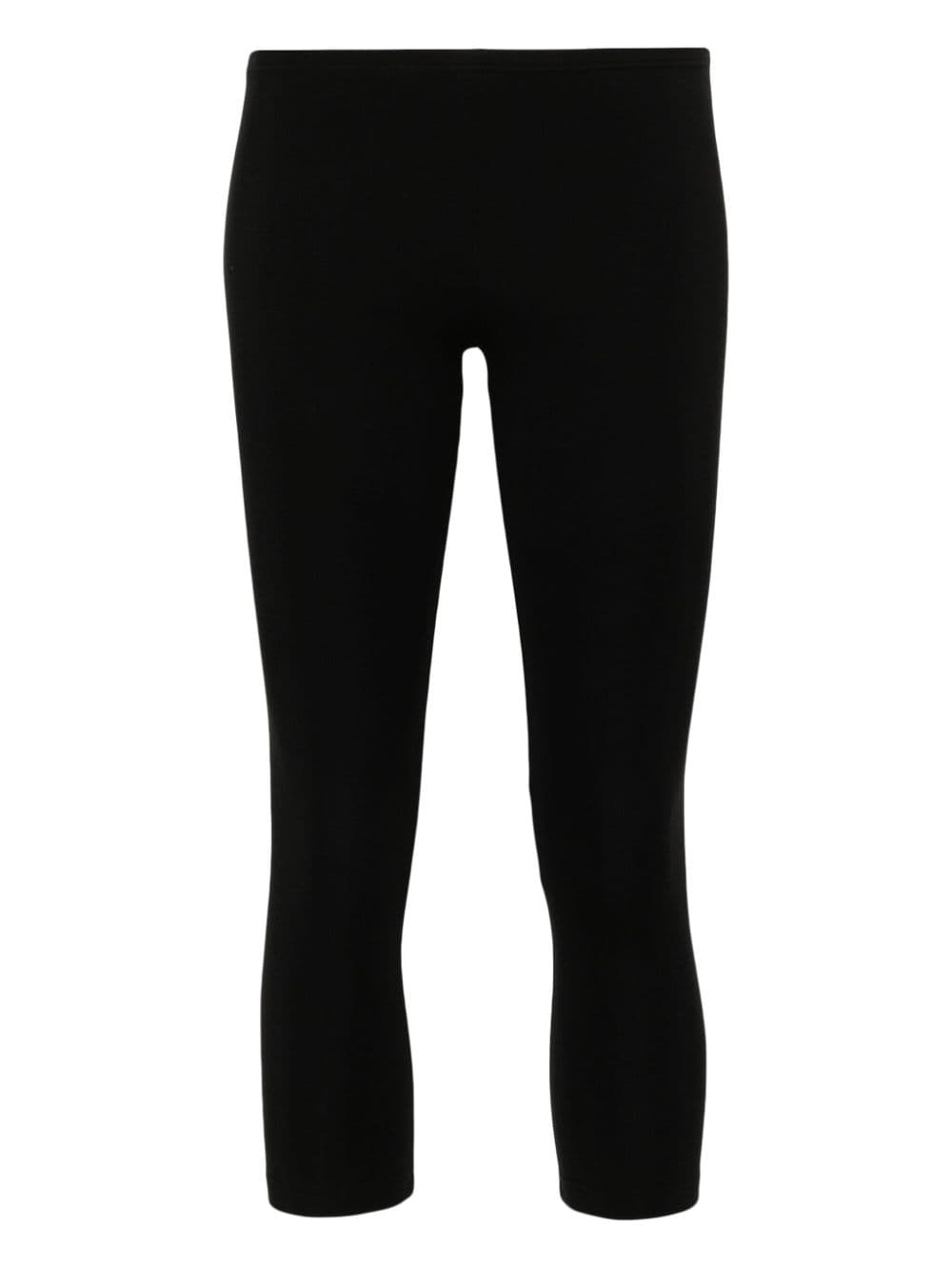 soft-jersey cropped leggings - 1