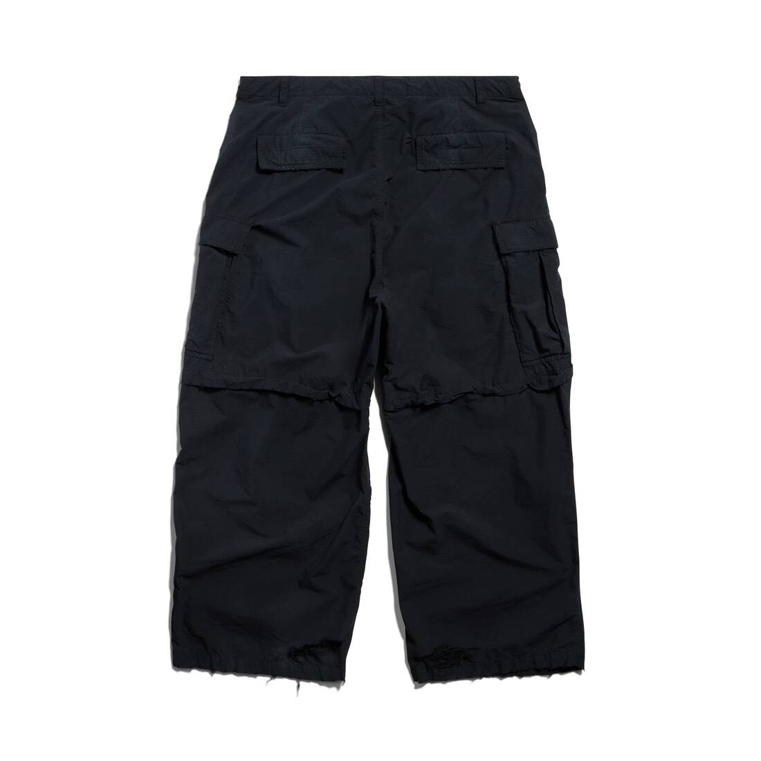 Balenciaga Large Cargo Pants in Black - 2