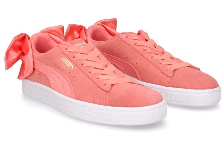 (WMNS) PUMA Suede Bow 'Shell Pink' 367317-01 - 3