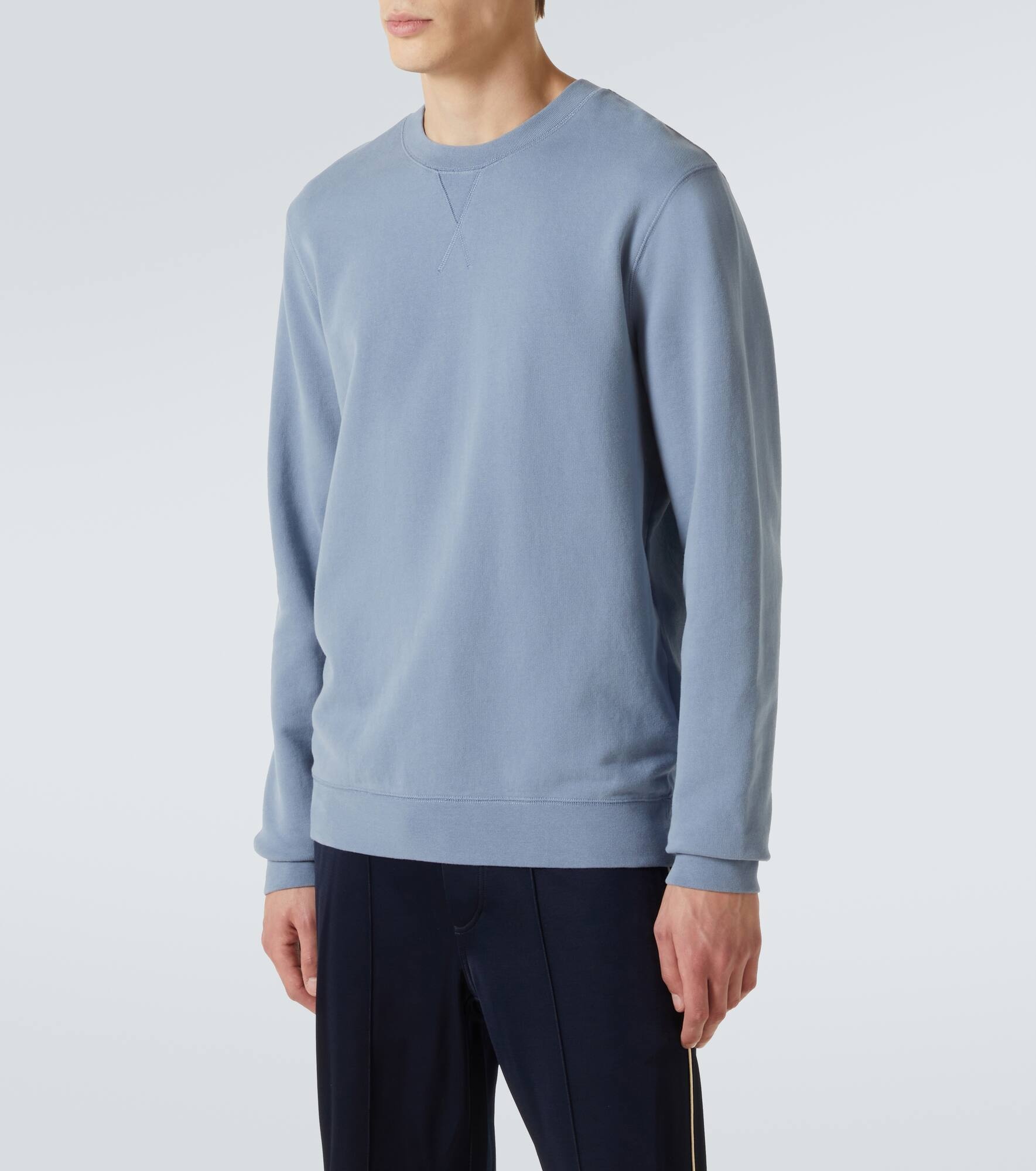 Cotton loopback sweatshirt - 3