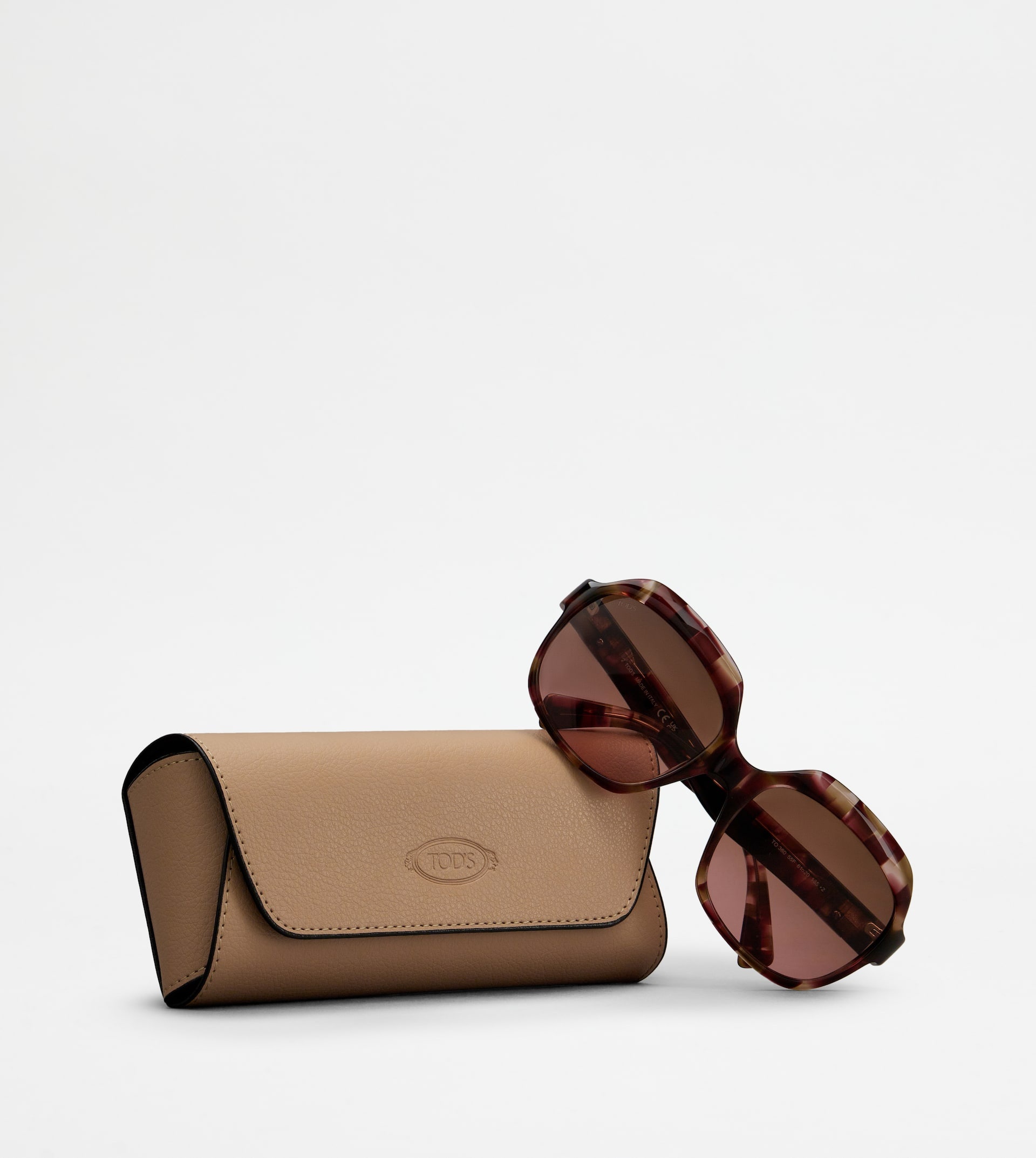 OVERSIZED SUNGLASSES - BROWN - 5