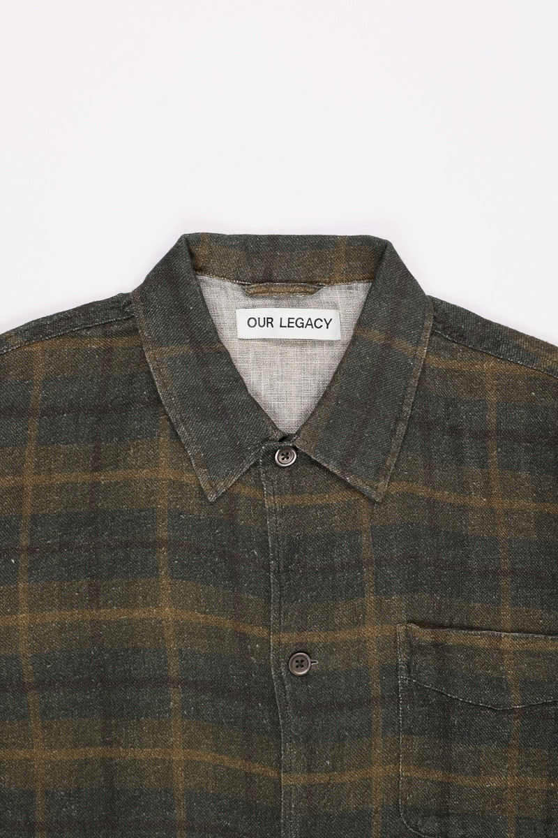 Our Legacy Box Shirt - Mirage Wax Check outlook