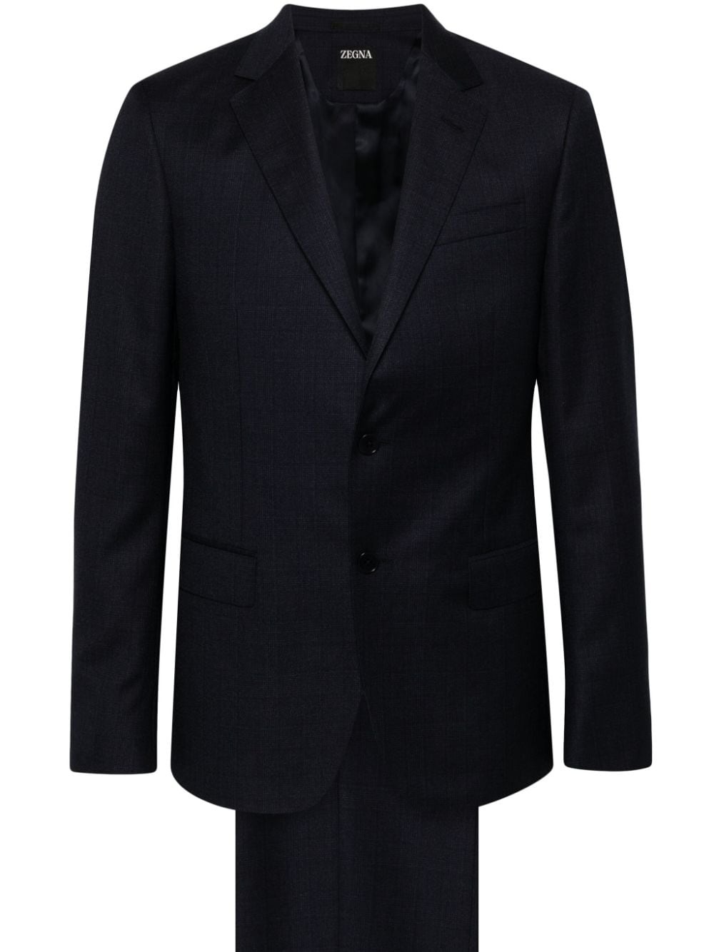 wool two-piece suit - 1