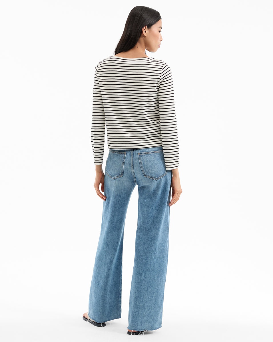 HOVEY STRIPED TOP - 5
