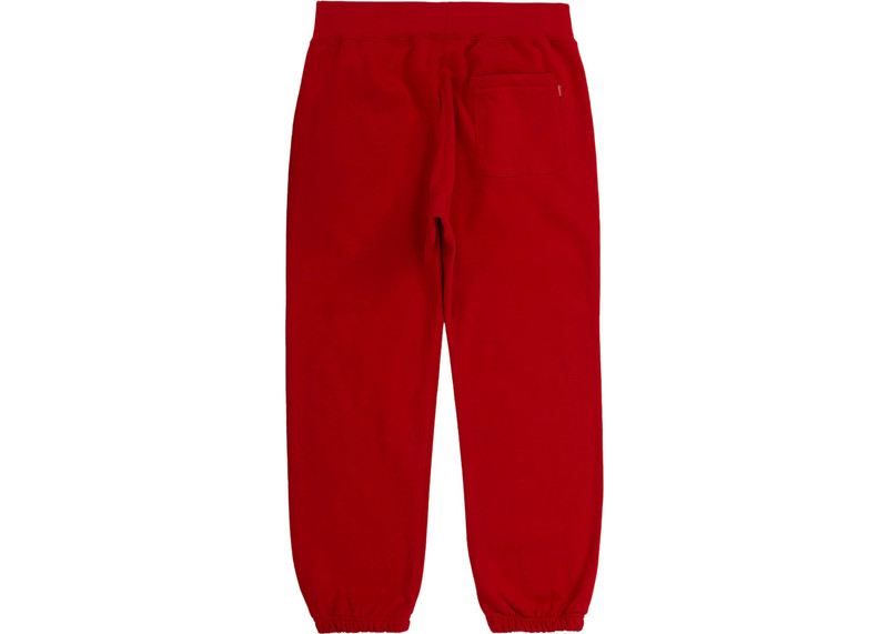Supreme Supreme S Logo Sweatpant (SS20) Red outlook