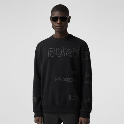 Burberry Horseferry Print Cotton Sweatshirt outlook