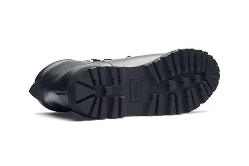 Avoriaz Black Silk - Rubber Sole 5